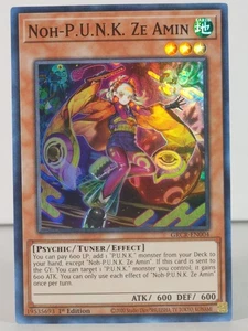 Noh-P.U.N.K. Ze Amin - GRCR EN004 - 1st ed - Super Rare - NM - A - Picture 1 of 5