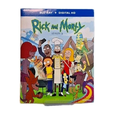 Rick and Morty: Season 2 Blu-ray, 2015 Very Good Condition Tested Fast Shipping - Image 1 of 4