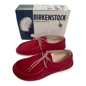 Birkenstock Pasadena Shoes Mens Size 12 Suede Leather Narrow Fit Moccasin Style - Picture 1 of 13