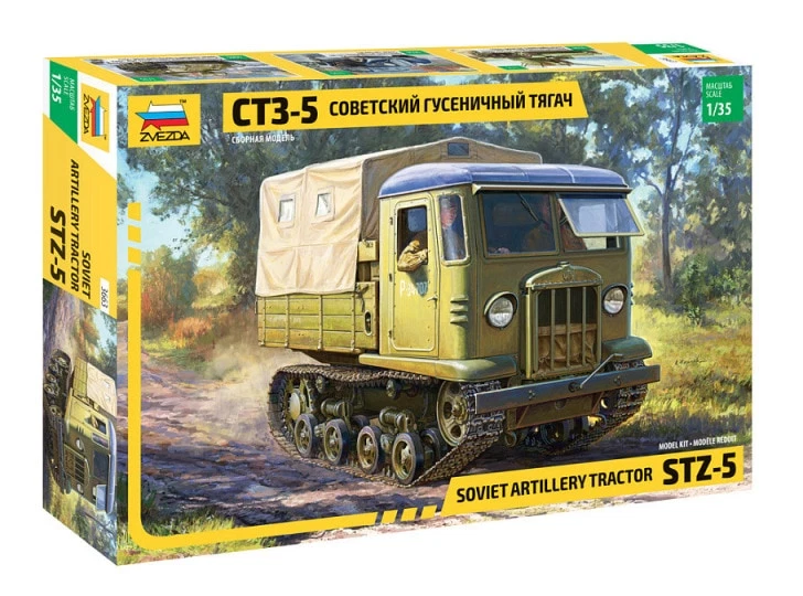 STZ-5 Soviet tracked tractor Zvezda | N. 3663 | 1:35 - Immagine 1 di 1