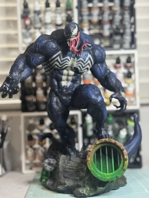 Estatua Venom escala 1/6 resina impresa en 3D y pintada a mano 15 pulgadas de alto Foto 1 de 4