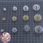 10Pcs Spiral Bead Cages Pendant Acces DIY Necklace Jewelry Making Finding