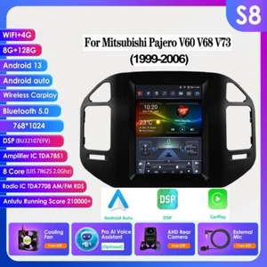 Radio estéreo reproductor multimedia para automóvil 8+128G 9,7 Android para Mitsubishi Pajero 99-06 - Imagen 1 de 24