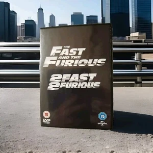 The Fast And The Furious / 2 Fast 2 Furious (DVD, 2013) Discs & Cover, No Case. - Picture 1 of 6