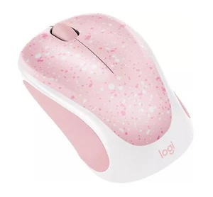Mysz bezprzewodowa Logitech M317c - Rose Splash Nano USB - Zdjęcie 1 z 4