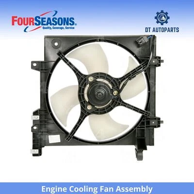 For 2000-2004 Subaru Legacy Engine Cooling Fan Assembly 4 Seasons 2001 2002 2003 - Image 1 of 4