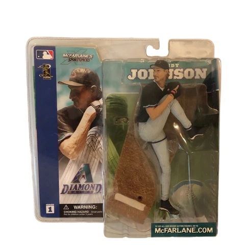Randy Johnson Arizona Diamondbacks McFarlane Sports Picks Figure 2002 NIP Cover