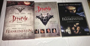 Bram Stoker's Dracula / Mary Shelley's Frankenstein - Set,DVD, Keanu Reeves - Picture 1 of 3