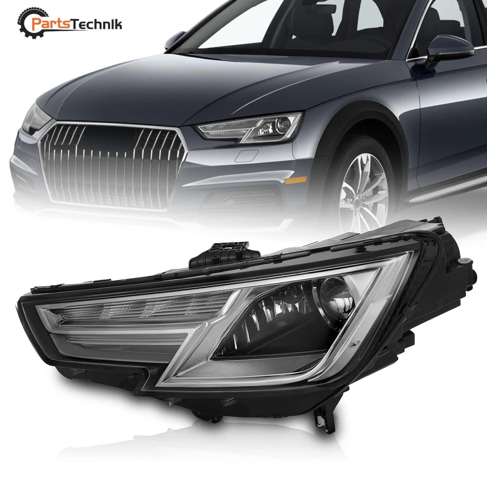 Fit 2017-2019 Audi A4 S4 Quattro HID Premium Xenon Headlight Driver Side Left Foto 1 de 4