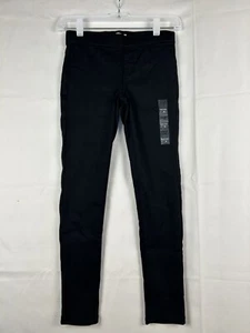SO Girls Black Ultimate Jeggings - Size 10 - Adjustable Waist - Picture 1 of 8