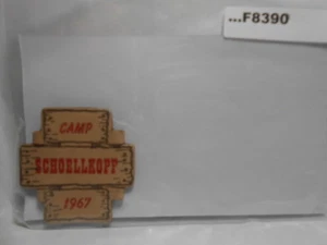 CAMP SCHOELLKOPP 1967 LEATHER SLIDE F8390 - Picture 1 of 1