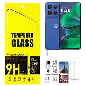 Protector de pantalla de vidrio templado para Motorola Moto G Stylus 5G 2025 (XT2517) paquete X2/3 - Imagen 1 de 7