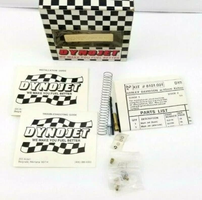 Dynojet Jet Kit Stage 1 #8101 for 1988 Harley Sportster w/ 40mm Kehien Carb - Image 1 of 4