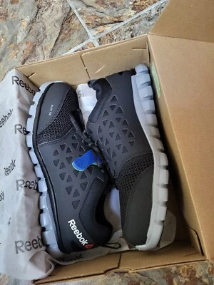 Reebok  RB4041 Sublite Cushion Alloy Toe Work Shoe, Men's 10 W - Image 1 of 2