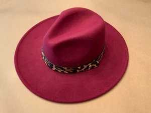 COG New York Yellowstone Imports Fedora Hut verstellbar Unisex 22" M rot - Bild 1 von 6