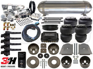 Complete Air Ride Suspension Kit 1964 - 1972 Chevelle LEVEL 4 w/ Air Lift 3H