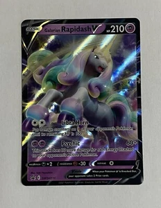 Galarian Rapidash V - SWSH111 - Pokemon Sword & Shield Promo Ultra Rare Card NM - Picture 1 of 3