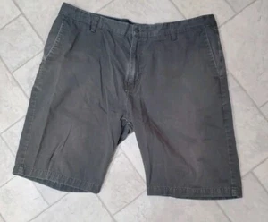 Pantalones Cortos Volcom Para Hombre 40 X 10 Gris Corpo Class Fieles a Este Patín Chino - Imagen 1 de 14