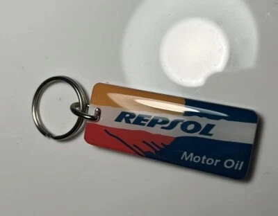 Repsol Motor Oil Key Chain Honda CBR Fireblade - Image 1 of 2