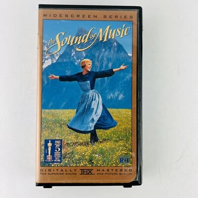 The Sound of Music VHS Video Tape Widescreen Series 1996 Clamshell Case - Image 1 of 2