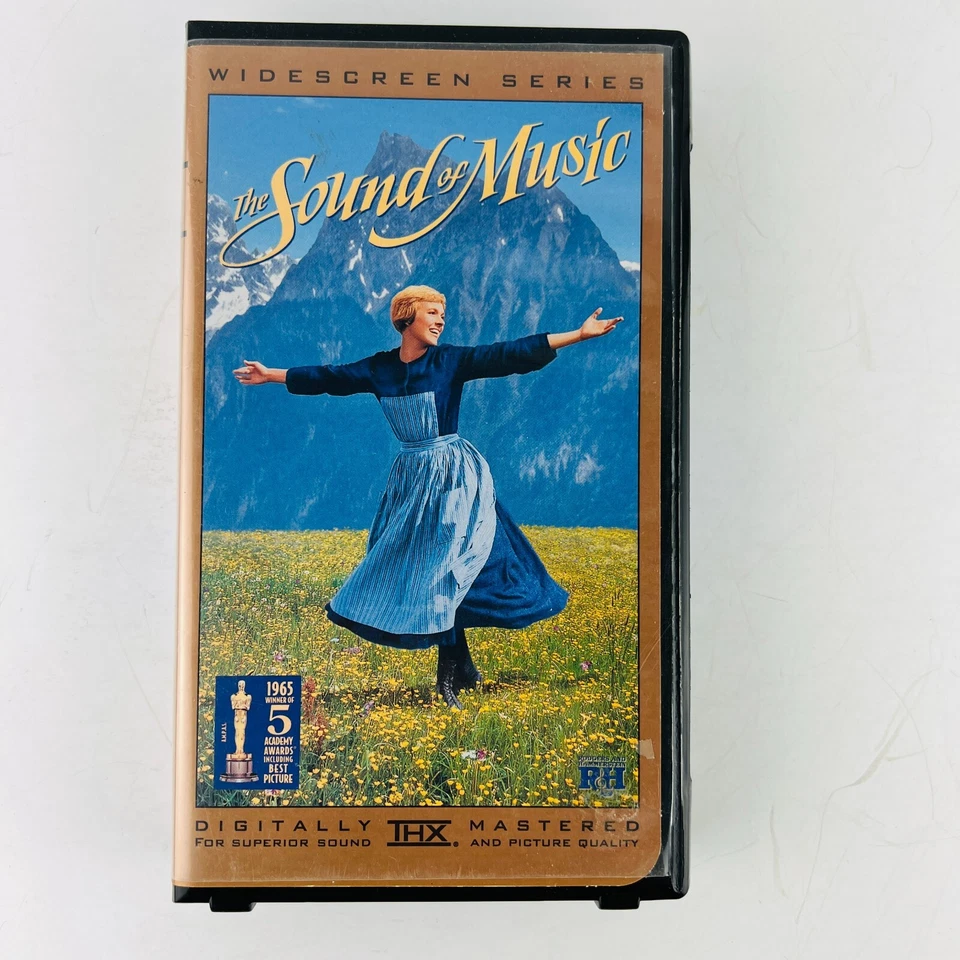 The Sound of Music VHS Video Tape Widescreen Series 1996 Clamshell Case - Image 1 of 2