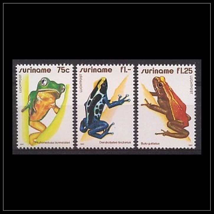 Surinam - Surinam Edición 1981 (262-264) Ranas Foto 1 de 1