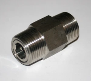 3/4 MNPT Free Float Ball SS Check Valve (.44" Orifice) Unknown MFG - Picture 1 of 4