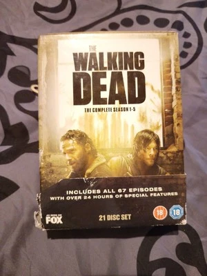 The Walking Dead - Season 1-5 Boxset - DVD   - Image 1 of 2