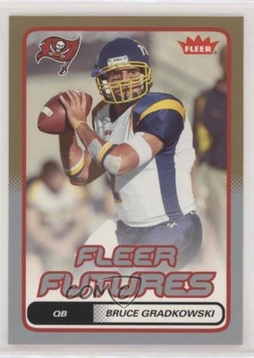 2006 Fleer Fleer Futures Gold Bruce Gradkowski #115 Rookie RC - Image 1 of 2
