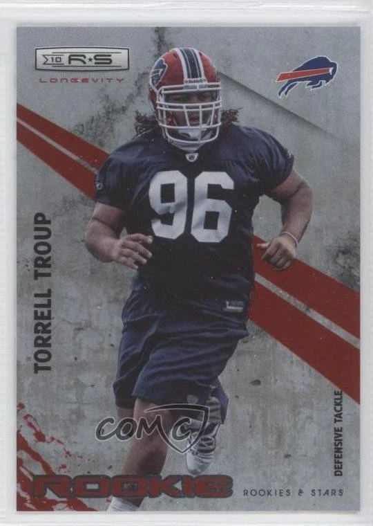 2010 Panini Rookies & Stars Longevity Rookie Ruby /100 Torell Troup Torrell RC - Image 1 of 2