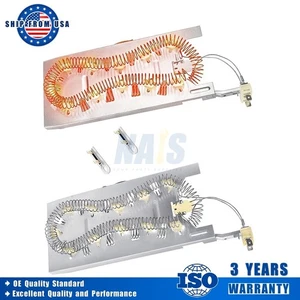 3387747 Elemento calefactor calentador secadora para Whirlpool Kenmore Maytag Magic - PAQUETE DE 2 - Imagen 1 de 8