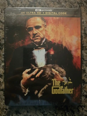 The Godfather [ 50th Anniversary Edition STEELBOOK ] (4K Ultra HD) NOT IMPORT! Foto 1 de 4