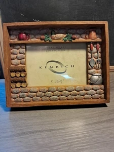 Picture Frame Rustic Fireplace Duck 7 X 6 For 5 X 3.5 Picture  - Picture 1 of 4