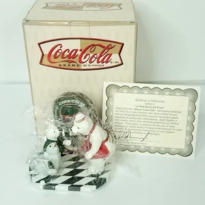 Coca Cola Polar Bear A Well Deserved Treat Figurine Limited Heritage Collection - Picture 1 of 7