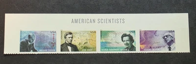 US 2011 American Scientists set of 4 stamps, science, Nobel, Sc#4541-4544 MNH - Image 1 of 2