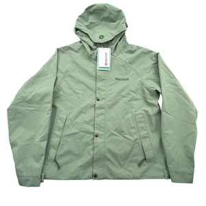 Marmot Jacke Damen Medium Achatgrün Cascade Kapuze Windbreaker Reißverschluss M15394 - Bild 1 von 8