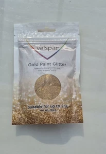 VALSPAR Gold Paint Glitter - Picture 1 of 2