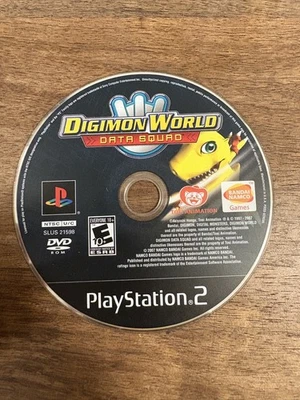 Digimon World: Data Squad (Sony PlayStation 2, 2007) DISC ONLY - Image 1 of 3