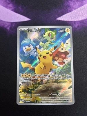 Pikachu 027 Sv: Scarlet & Violet Promo Cards Holo - Image 1 of 2