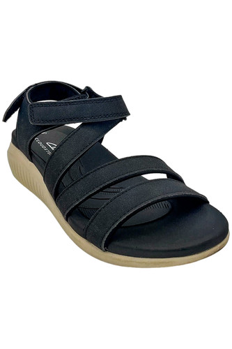 Sandali Clarks donna Glide Hi Ella neri