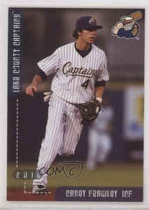 2010 Grandstand Lake County Captains Casey Frawley