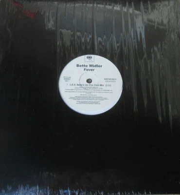 SHRINK SEALED 2006 NEW! BETTE MIDLER FEVER 12" CLUB ONLY REMIX VINYL RECORD LP - Image 1 of 2