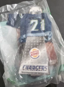 2007 NFL MINI San Diego Chargers JERSEY PLAYER #21 from BURGER KING ~ Vintage - Picture 1 of 1