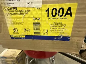Square D D323NRB, Serie F, 100A, 240V, 3PH4W, Sicherung, NEMA 3R Trennschalter - NEU - B - Bild 1 von 5