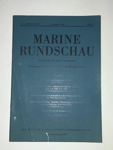 Marine-Rundschau 55 Jhg. dez 58 heft 6 - Bild 1 von 1