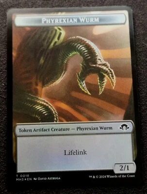 Phyrexian Wurm / Phyrexian Germ Token - Foil - MH3 - MTG - NM - EN - 0018/0016 - Image 1 of 2