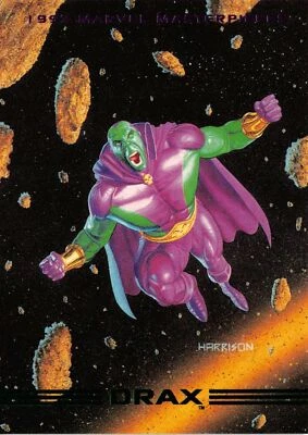 DRAX / 1993 Marvel Masterpieces BASE Trading Card #87 - Image 1 of 2