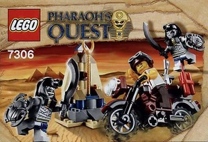 Lego Pharaoh ́s Quest # 7306 Golden Staff Guardians - Instrucciones de construcción (¡sin piedras!) - Imagen 1 de 1
