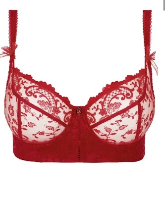 Empreinte Nuevo Sujetador con Aros Gaby Passion Rojo Longline AHORA REDUCIDO Foto 1 de 2