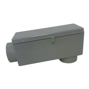 Nuevo Carlon 3.5" PVC Forma LB Plástico Conducto Eléctrico Tapa Junta Tornillos Juego - Imagen 1 de 3